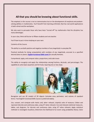 all that you should be knowing about functional