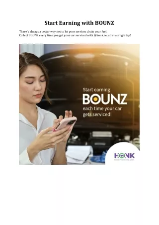 Share and Earn with BOUNZ