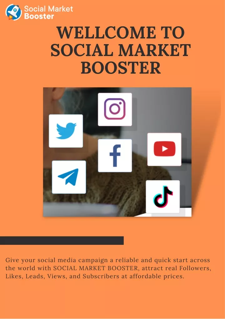 wellcome to social market booster