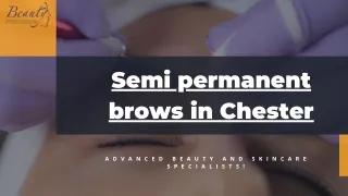Semi Permanent Brows in Chester