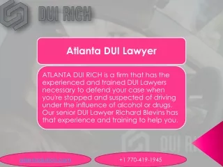 Atlanta DUI Lawyer