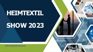 HeimTextil  Show 2023