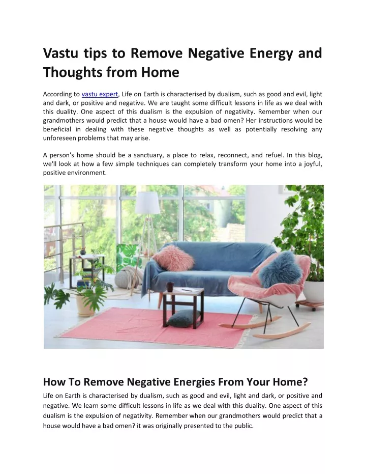 ppt-vastu-tips-to-remove-negative-energy-and-thoughts-from-home