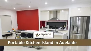 Customized Portable Kitchen Island in Adelaide