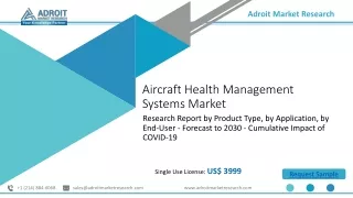 Aircraft Health Management Systems Market Growth, Demand, Opportunity, Future Tr