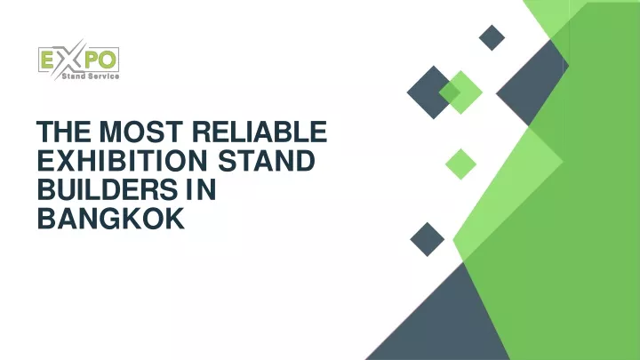 the most reliable exhibition stand builders