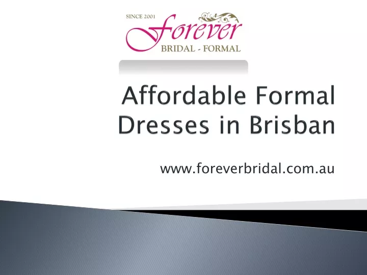 affordable formal dresses in brisban