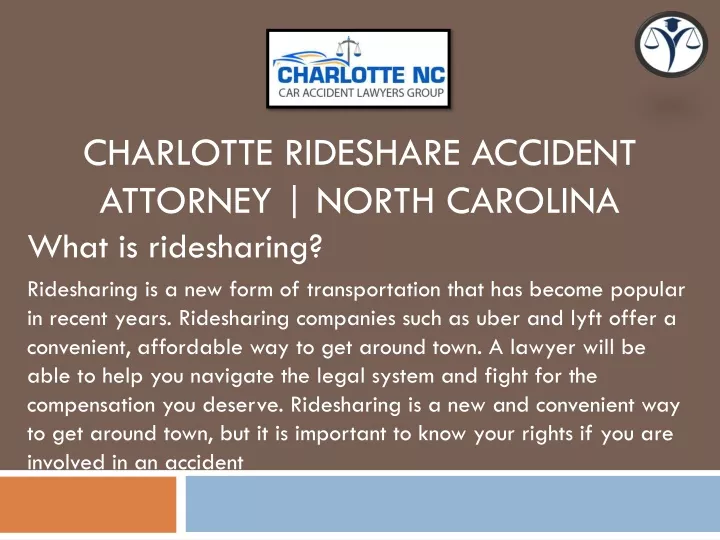 charlotte rideshare accident attorney north carolina