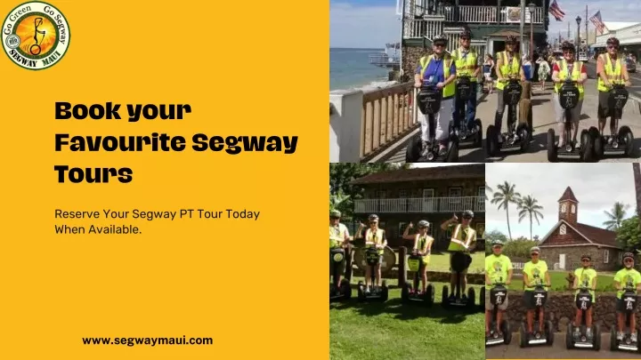 book your favourite segway tours