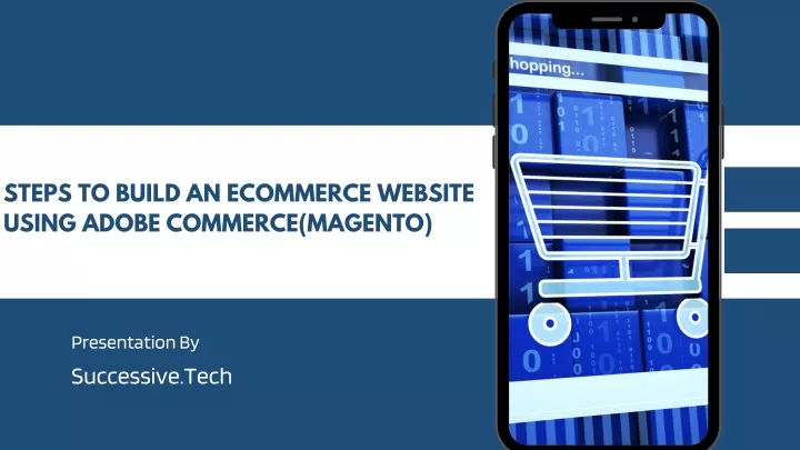 steps to build an ecommerce website using adobe