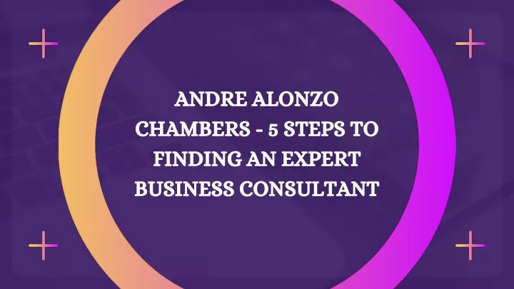 andre alonzo chambers 5 steps to finding