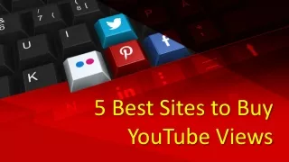 5 best sites to buy youtube views