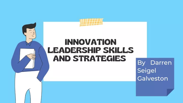 innovation leadership skills and strategies