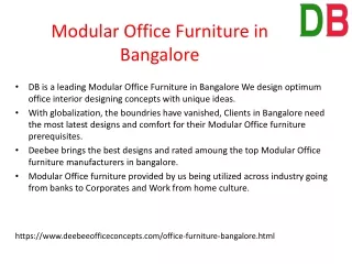 modular office furniture in bangalore