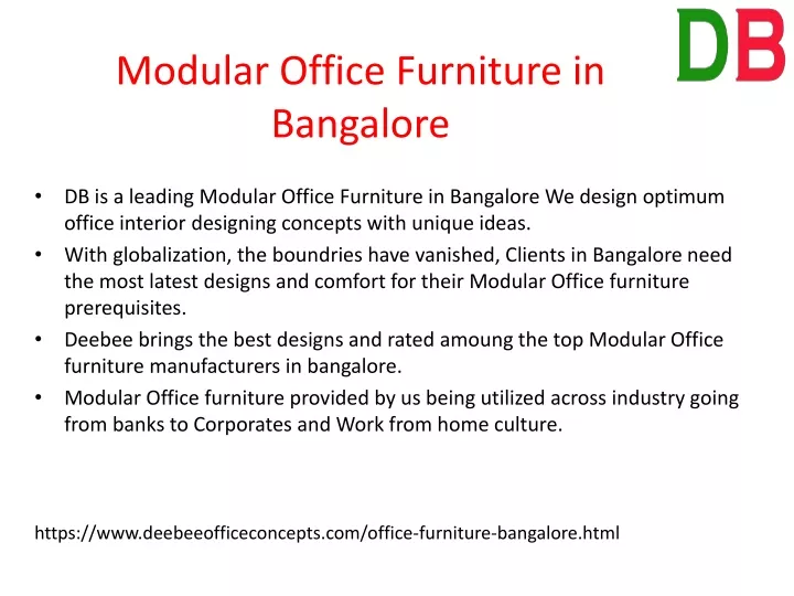 modular office furniture in bangalore