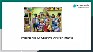 Importance Of Creative Art For Infants