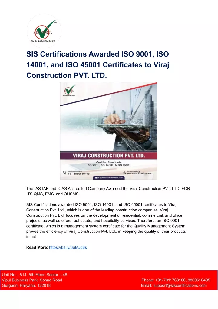 sis certifications awarded iso 9001 iso 14001