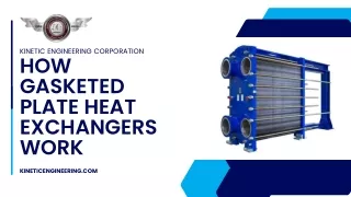 How Gasketed Plate Heat Exchangers Work