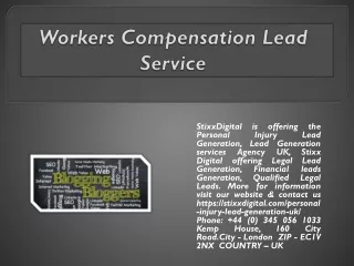 workers compensation lead service
