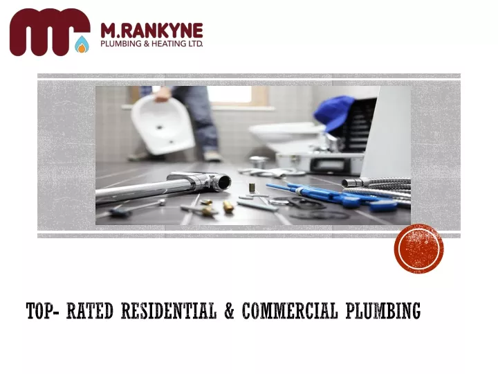 top rated residential commercial plumbing