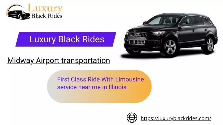 luxury black rides