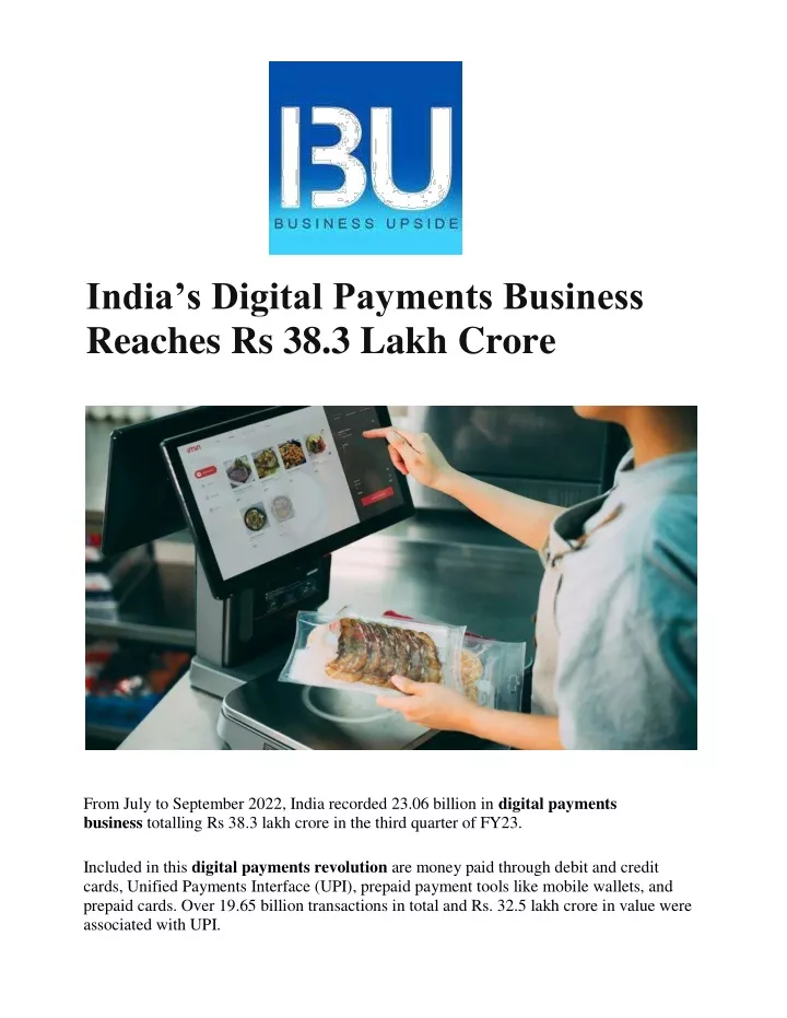 india s digital payments business reaches