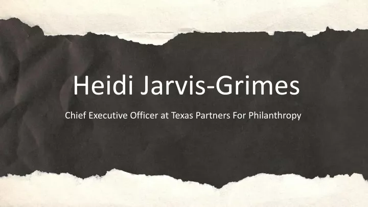 heidi jarvis grimes