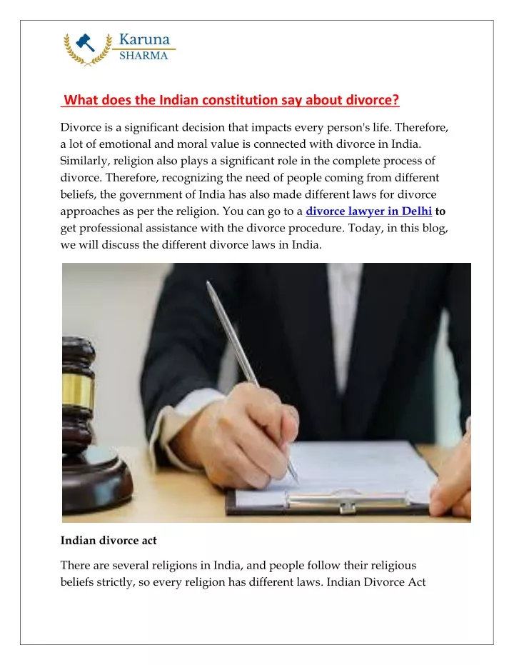 what does the indian constitution say about