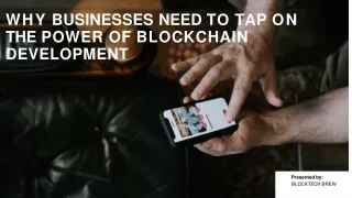 Blockchain Development Company - BlockTech Brew