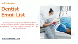 dentist email list