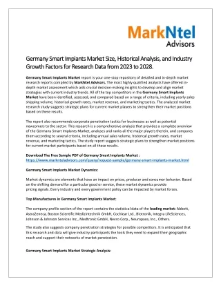 germany smart implants market germany smart