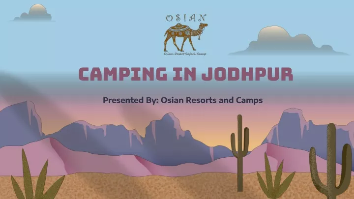 camping in jodhpur