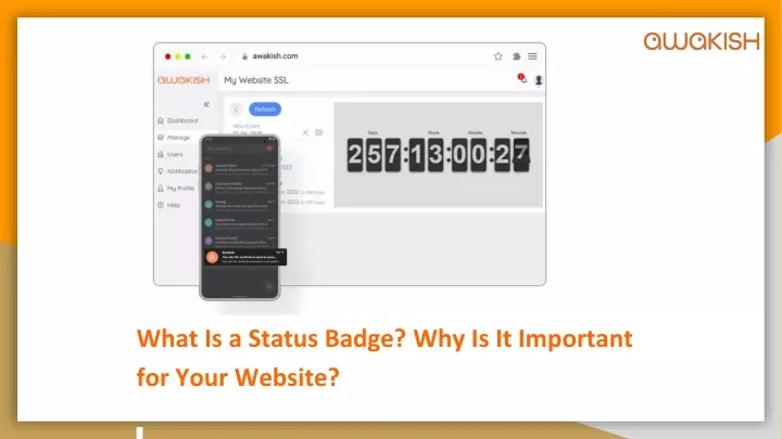 what is a status badge why is it important