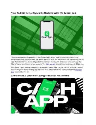 your android device should be updated with