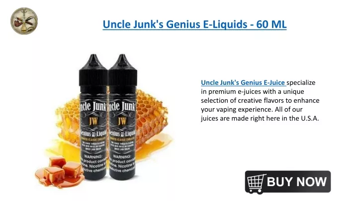 uncle junk s genius e liquids 60 ml