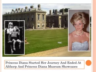 Princess Diana Started Her Journey And Ended At Althorp And Princess Diana Museum Showcases