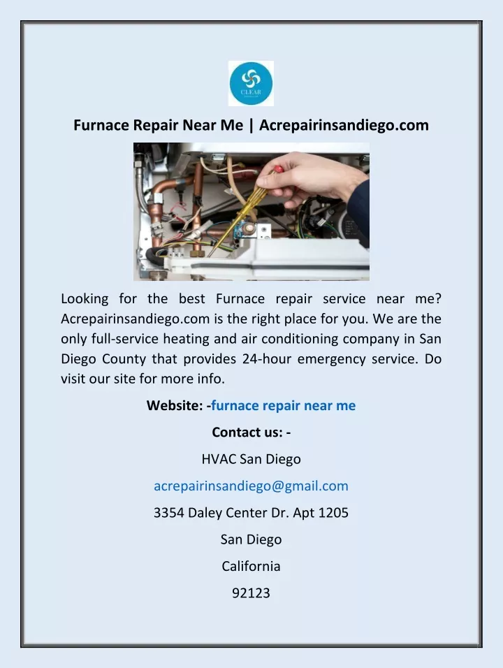 furnace repair near me acrepairinsandiego com