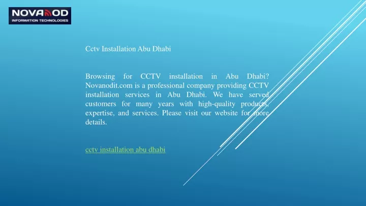 cctv installation abu dhabi browsing for cctv