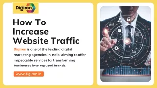 how to increase website traffic digiron