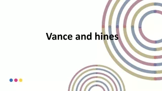 vance and hines