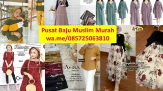 Pusat Baju Muslim Murah di  Riau | wa.me/085725063810