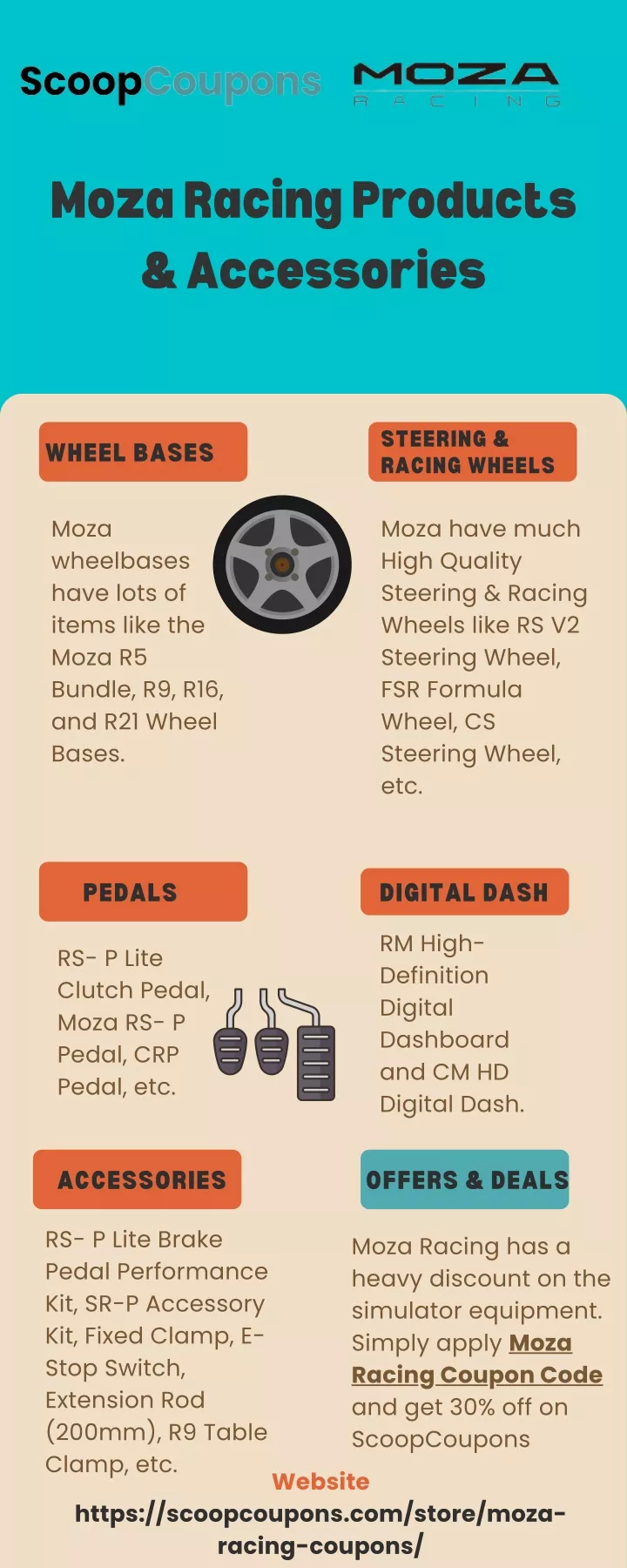 moza racing products accessories