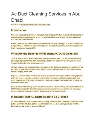 Ac Duct Cleaning Services in Abu Dhabi (1)