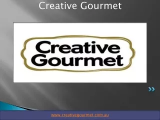 creative gourmet