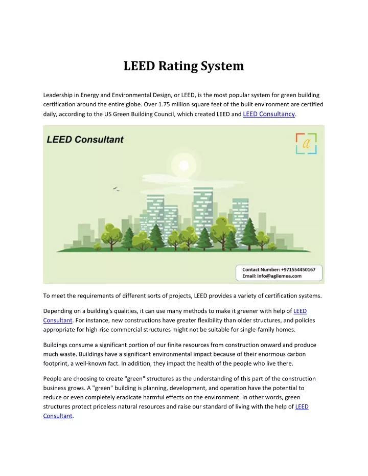 PPT - LEED Rating System PowerPoint Presentation, Free Download - ID ...