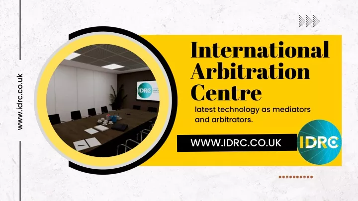 international arbitration centre latest