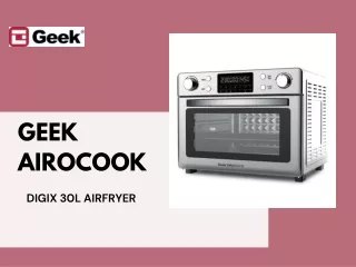 GEEK AIROCOOK  AIRFRYER DIGIX