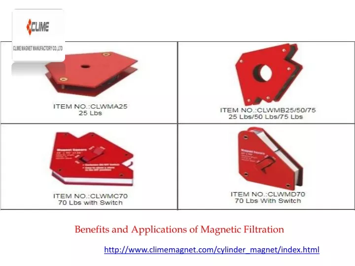 benefits and applications of magnetic filtration