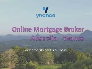 Online Mortgage Broker Australia - Ynance
