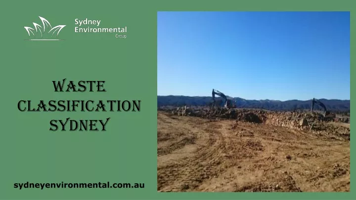 waste classification sydney